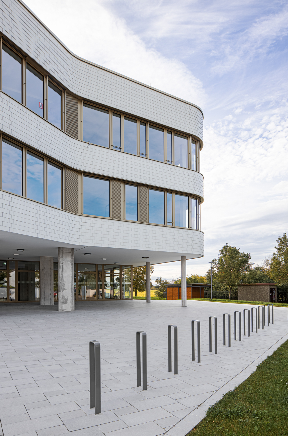 Architekturfotografie von der Beruflichen Gymnasium in Bad Krozingen
