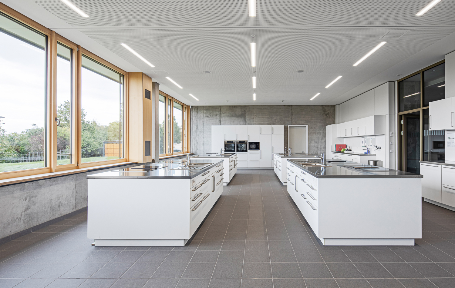 Interiorfotografie und Küche von einer Beruflichen Gymnasium in Bad Krozingen