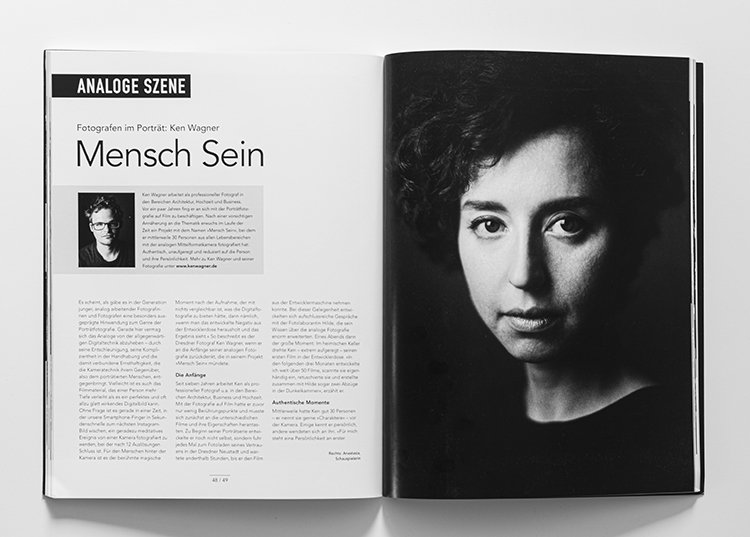 Fotoprojekt Mensch Sein, Ken Wagner Schwarzweißmagazin