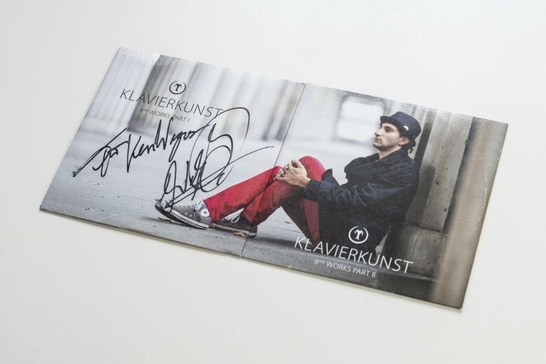 CD Cover von Davide Martello Klavierkunst