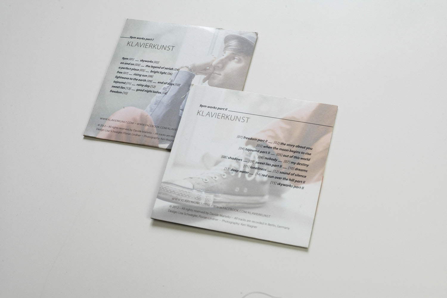 CD Cover von Davide Martello Klavierkunst
