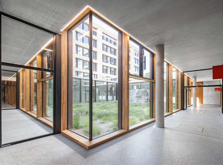 W&W Gruppe Campus Architekturfotografie Ludwigsburg Ken Wagner Innenarchitektur