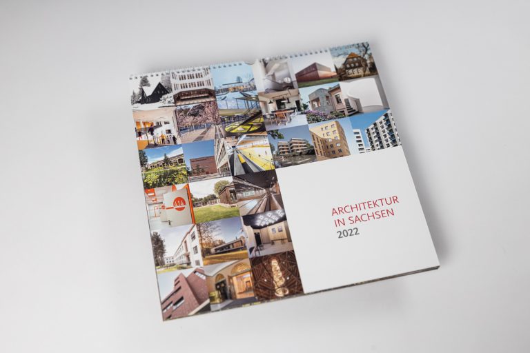Veröffentlichung Architektur in Sachsen - Architekturkalender 2022 - Architekturfotograf Ken Wagner